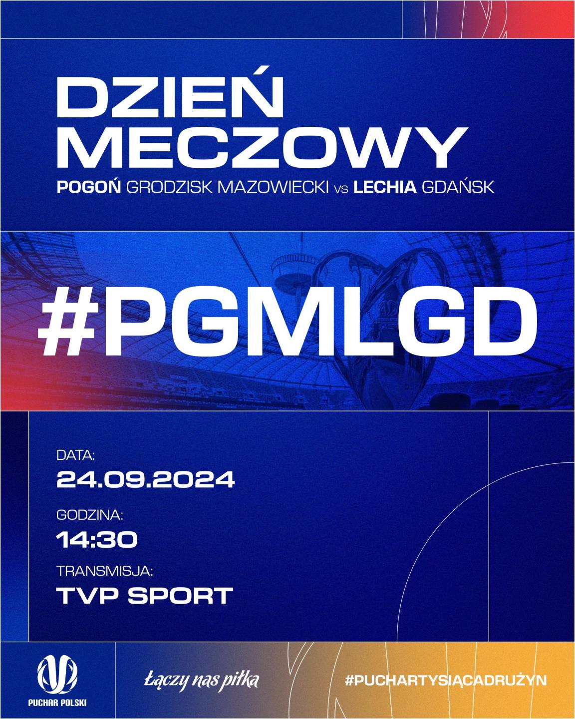 Pogoń Grodzisk Mazowiecki - Lechia Gdańsk 1:1, k. 4-3 (24.09.2024)
