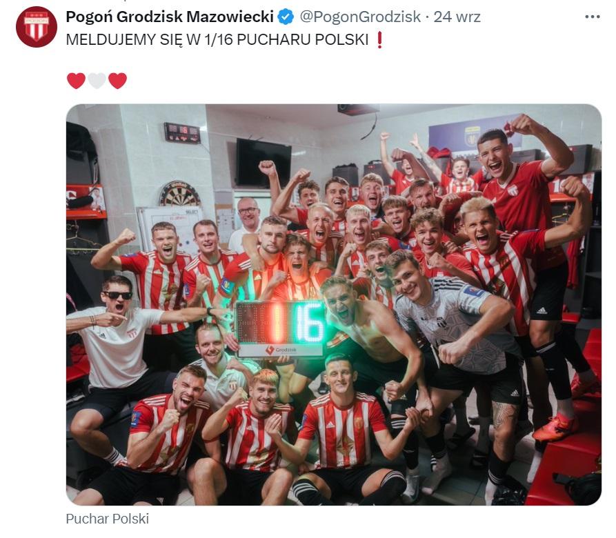Pogoń Grodzisk Mazowiecki - Lechia Gdańsk 1:1, k. 4-3 (24.09.2024)