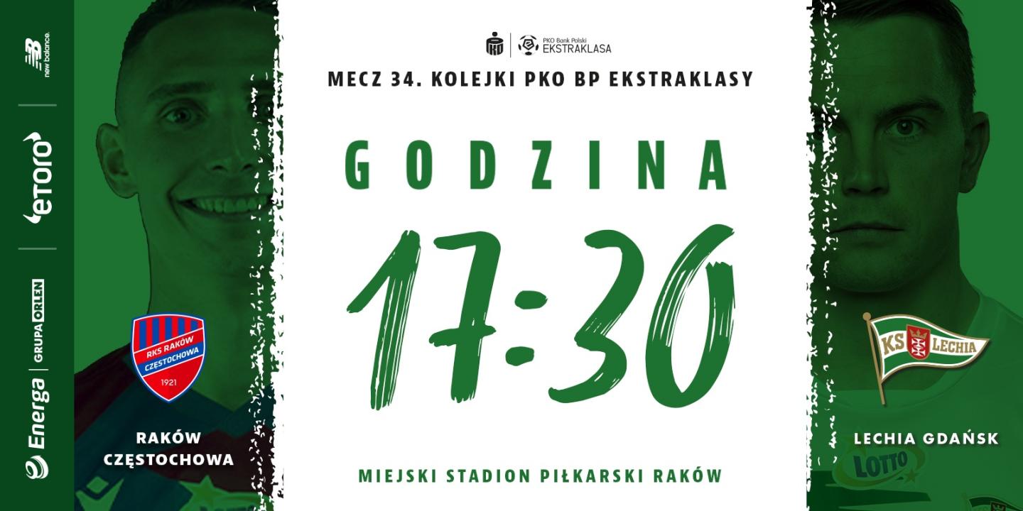 Raków Częstochowa - Lechia Gdańsk 3:0 (21.05.2022)