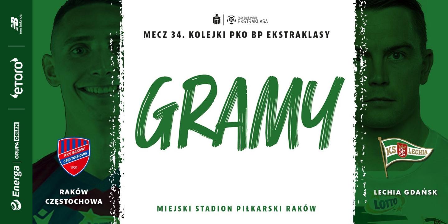 Raków Częstochowa - Lechia Gdańsk 3:0 (21.05.2022)