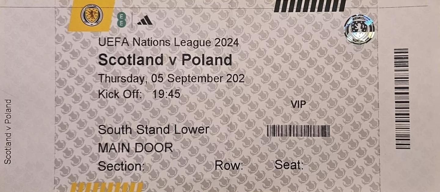 Szkocja - Polska 2:3 (05.09.2024)
