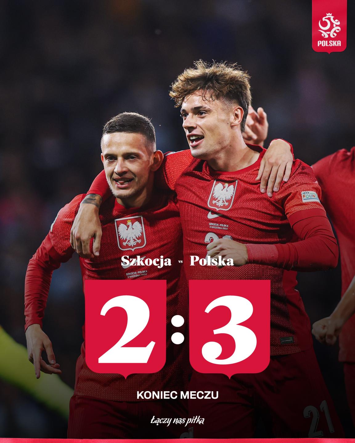 Szkocja - Polska 2:3 (05.09.2024)
