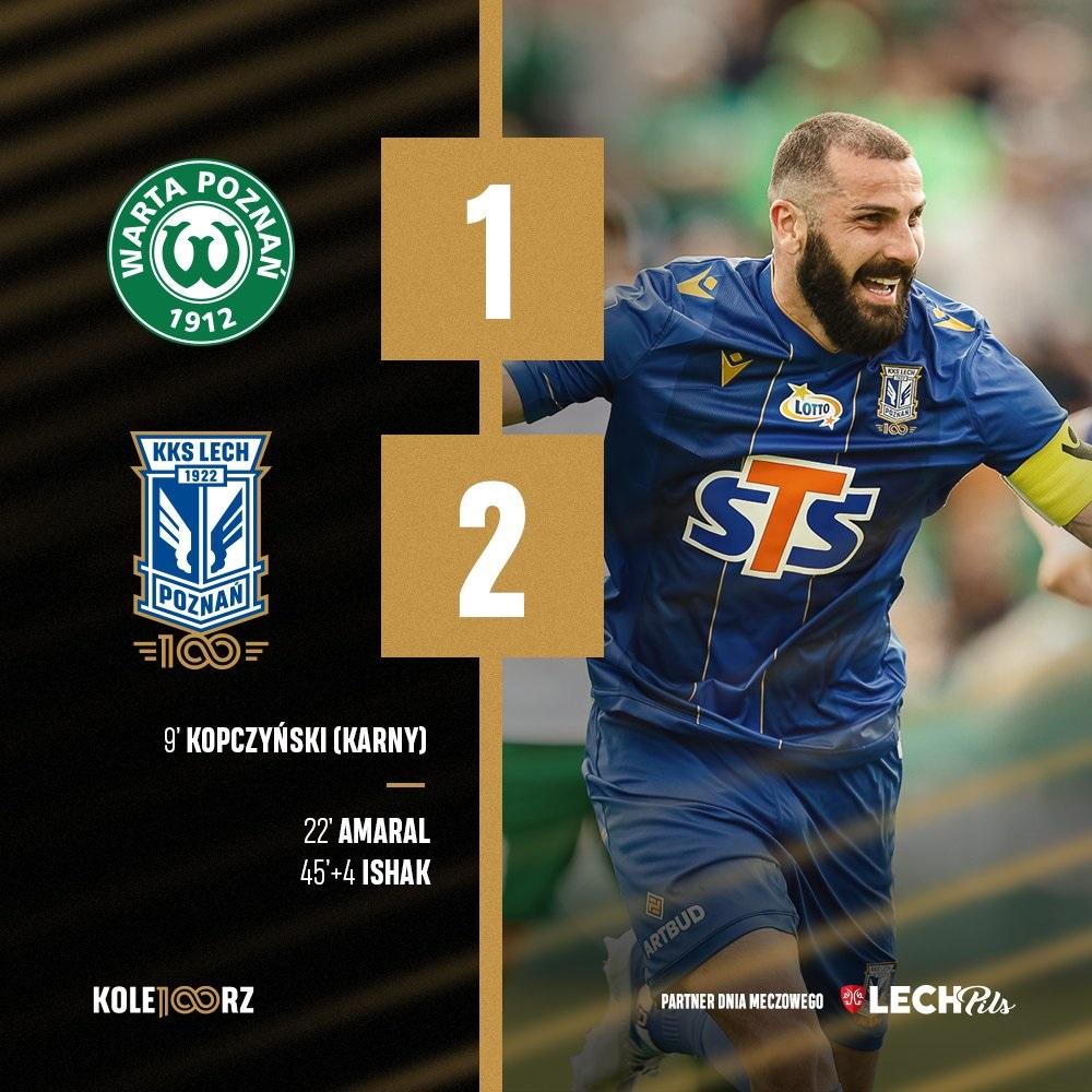 Warta Poznań - Lech Poznań 1:2 (14.05.2022)