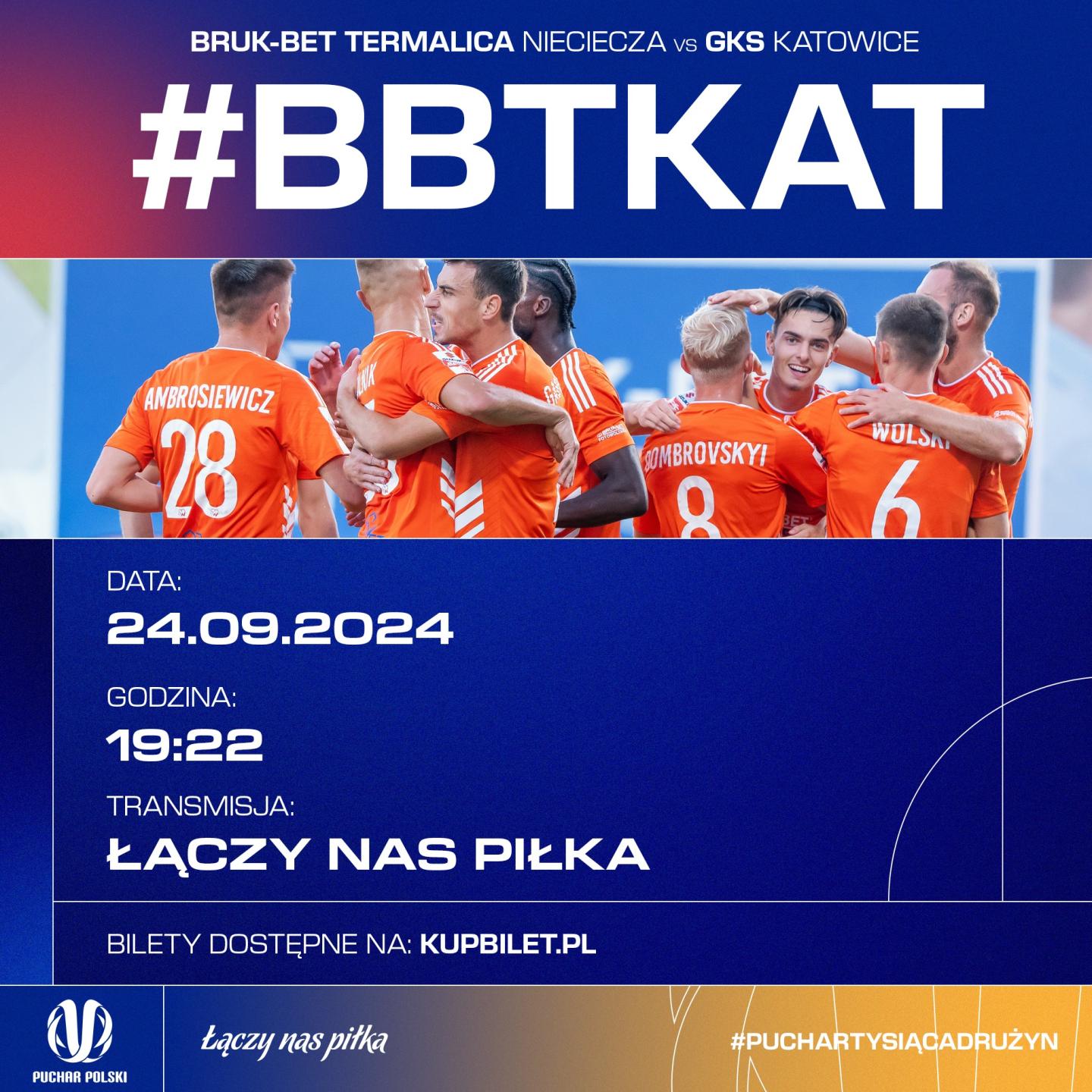 Bruk-Bet Termalica Nieciecza - GKS Katowice 1:2 (24.09.2024)