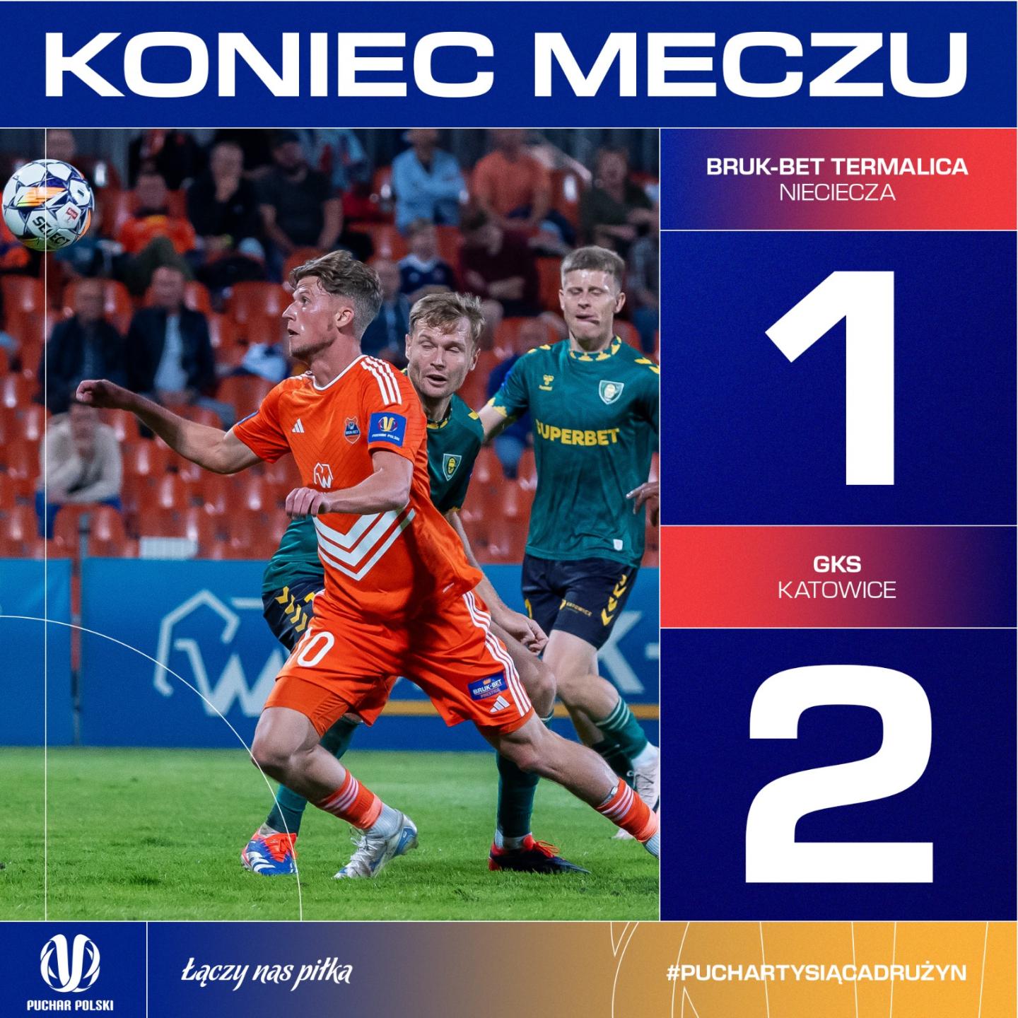 Bruk-Bet Termalica Nieciecza - GKS Katowice 1:2 (24.09.2024)
