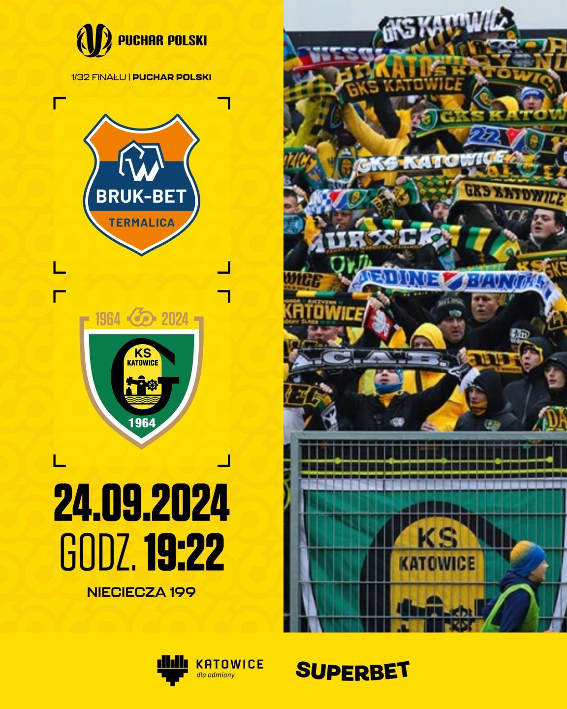 Bruk-Bet Termalica Nieciecza - GKS Katowice 1:2 (24.09.2024)