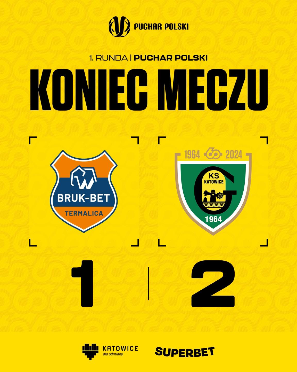 Bruk-Bet Termalica Nieciecza - GKS Katowice 1:2 (24.09.2024)