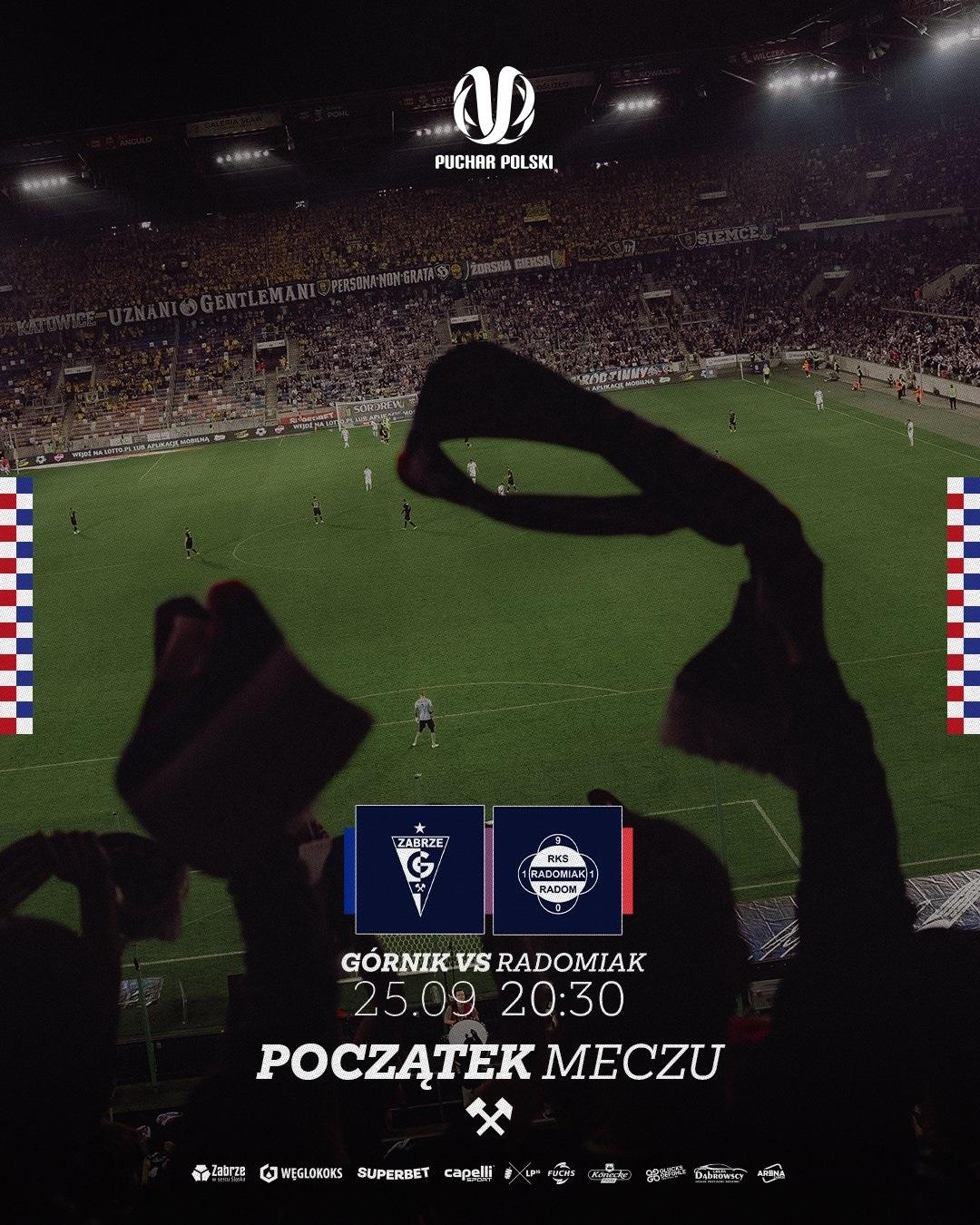 Górnik Zabrze - Radomiak Radom 0:1 pd. (25.09.2024)