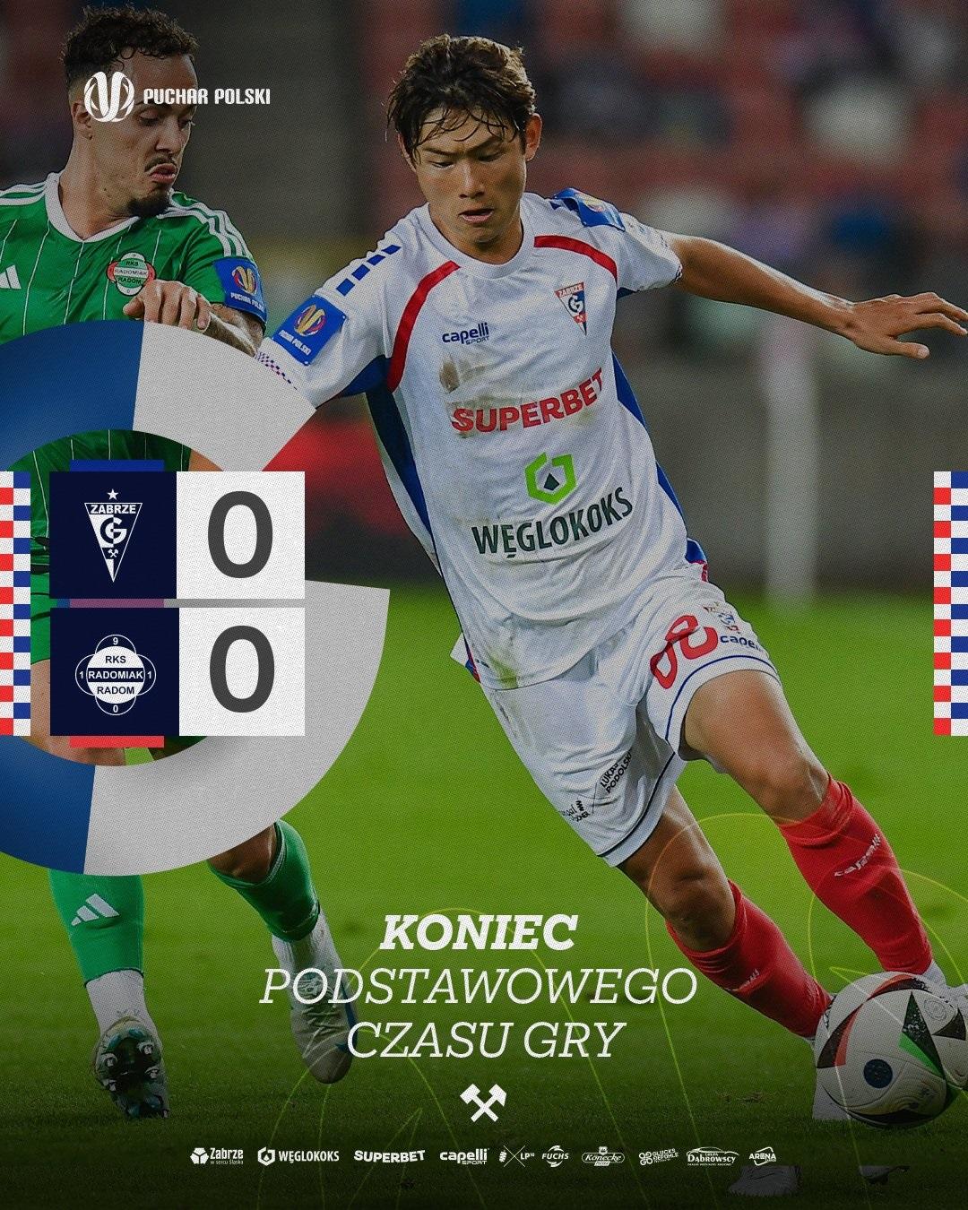 Górnik Zabrze - Radomiak Radom 0:1 pd. (25.09.2024)