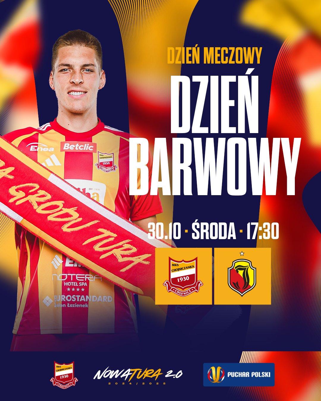 Chojniczanka Chojnica - Jagiellonia Białystok 0:3 (30.10.2024)