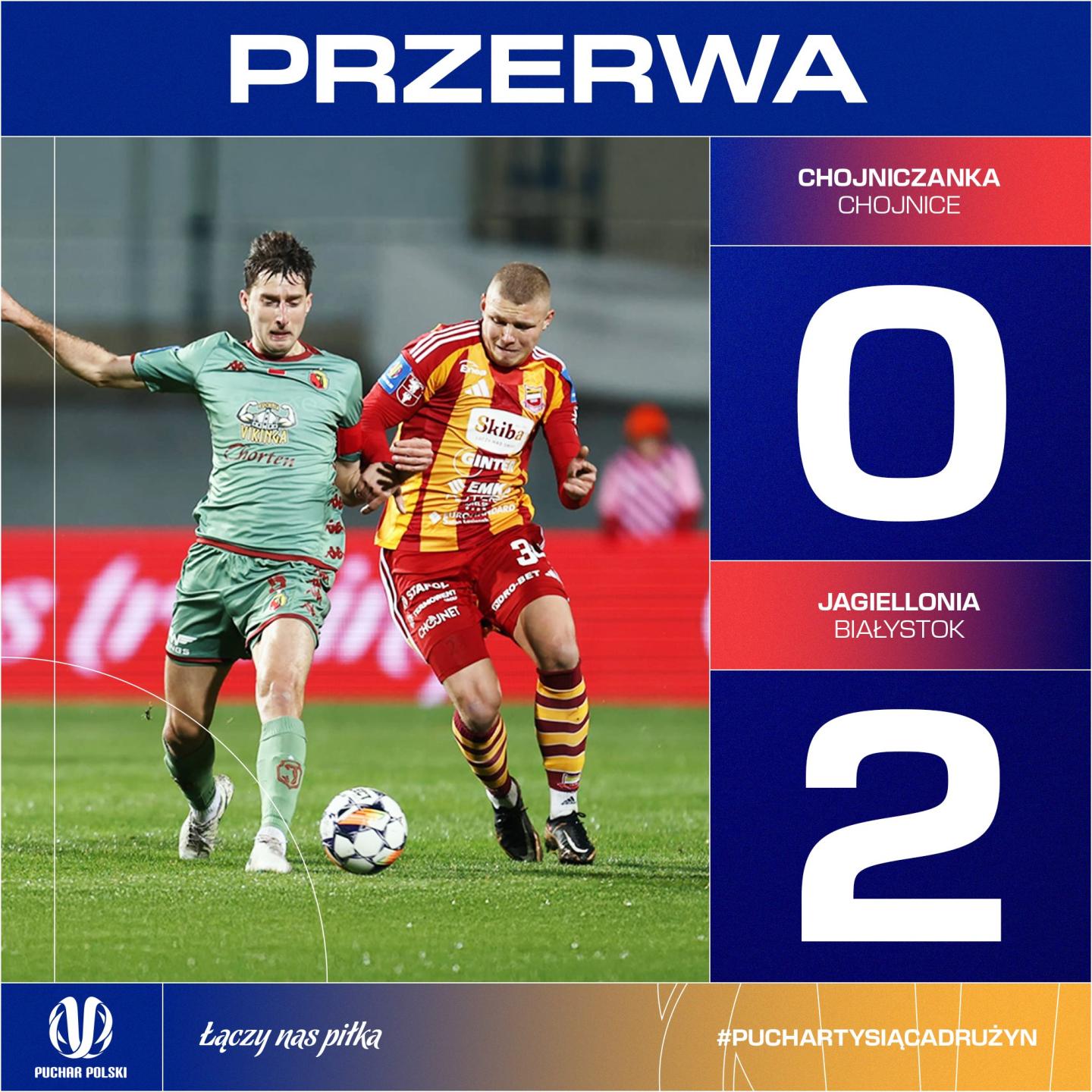 Chojniczanka Chojnica - Jagiellonia Białystok 0:3 (30.10.2024)