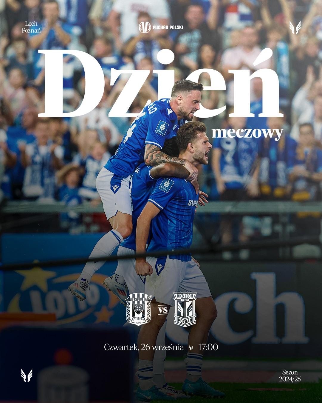 Resovia Rzeszów - Lech Poznań 1:0, 26.09.2024