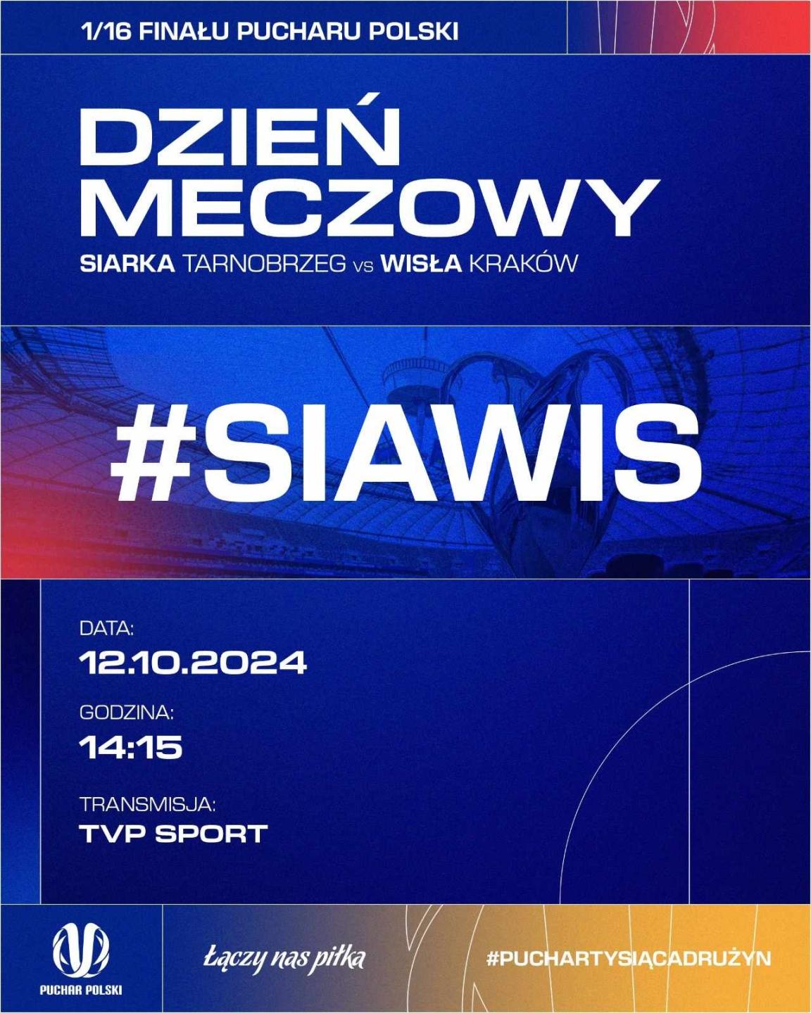 Siarka Tarnobrzeg - Wisła Kraków 2:3 (12.10.2024)