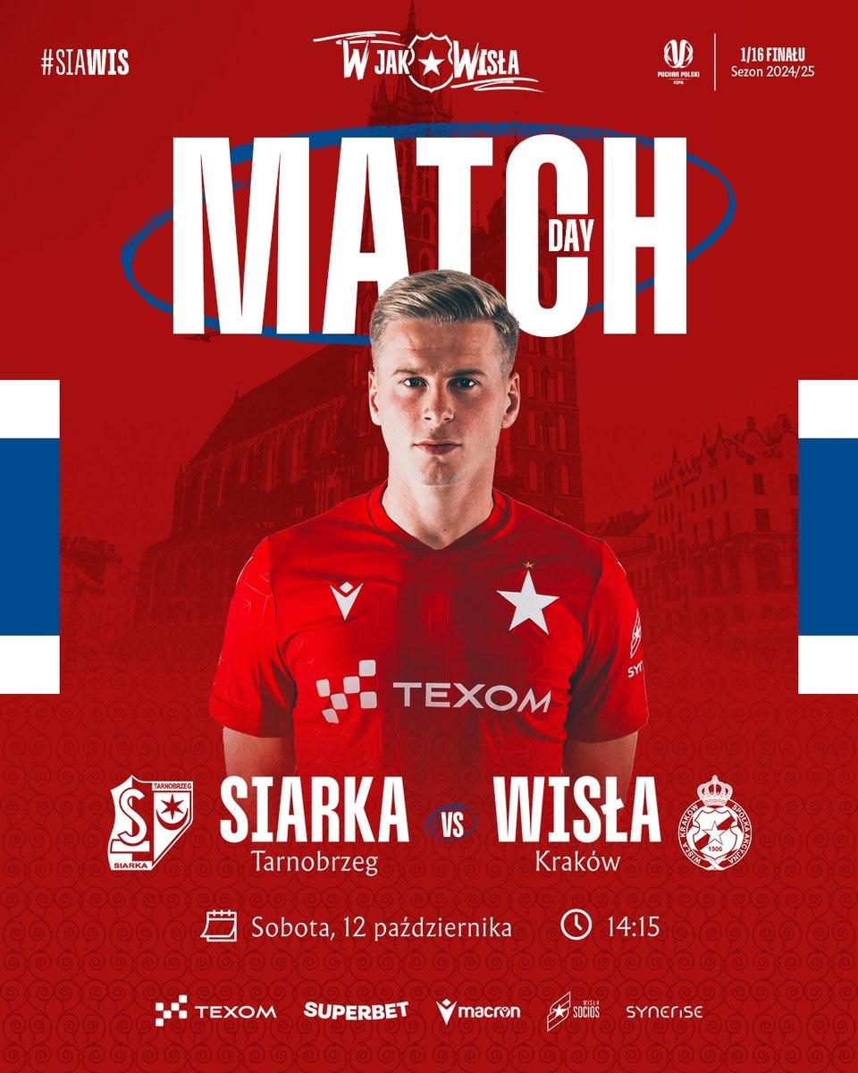 Siarka Tarnobrzeg - Wisła Kraków 2:3 (12.10.2024)