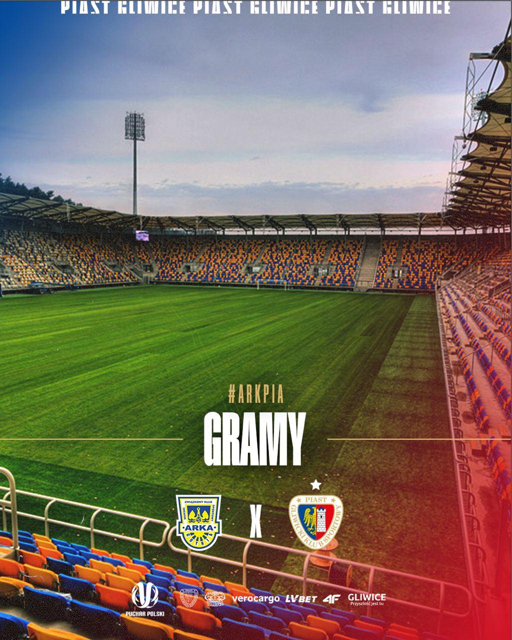 Arka Gdynia - Piast Gliwice 1:3 pd. (30.10.2024)