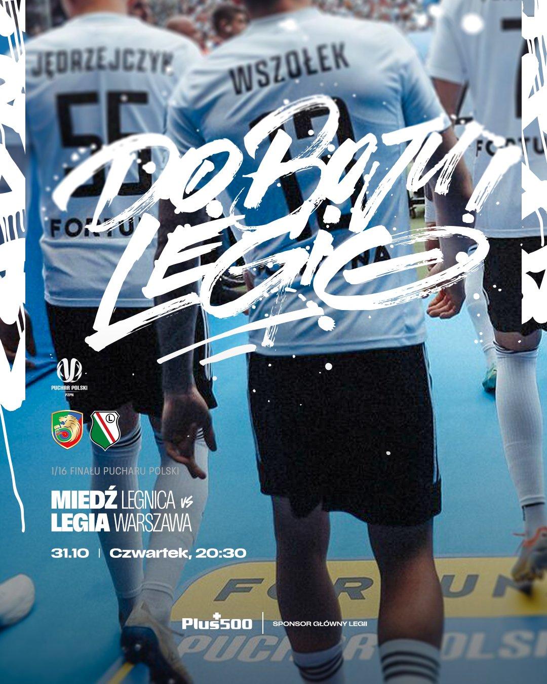 Miedź Legnica - Legia Warszawa 1:2, 31.10.2024