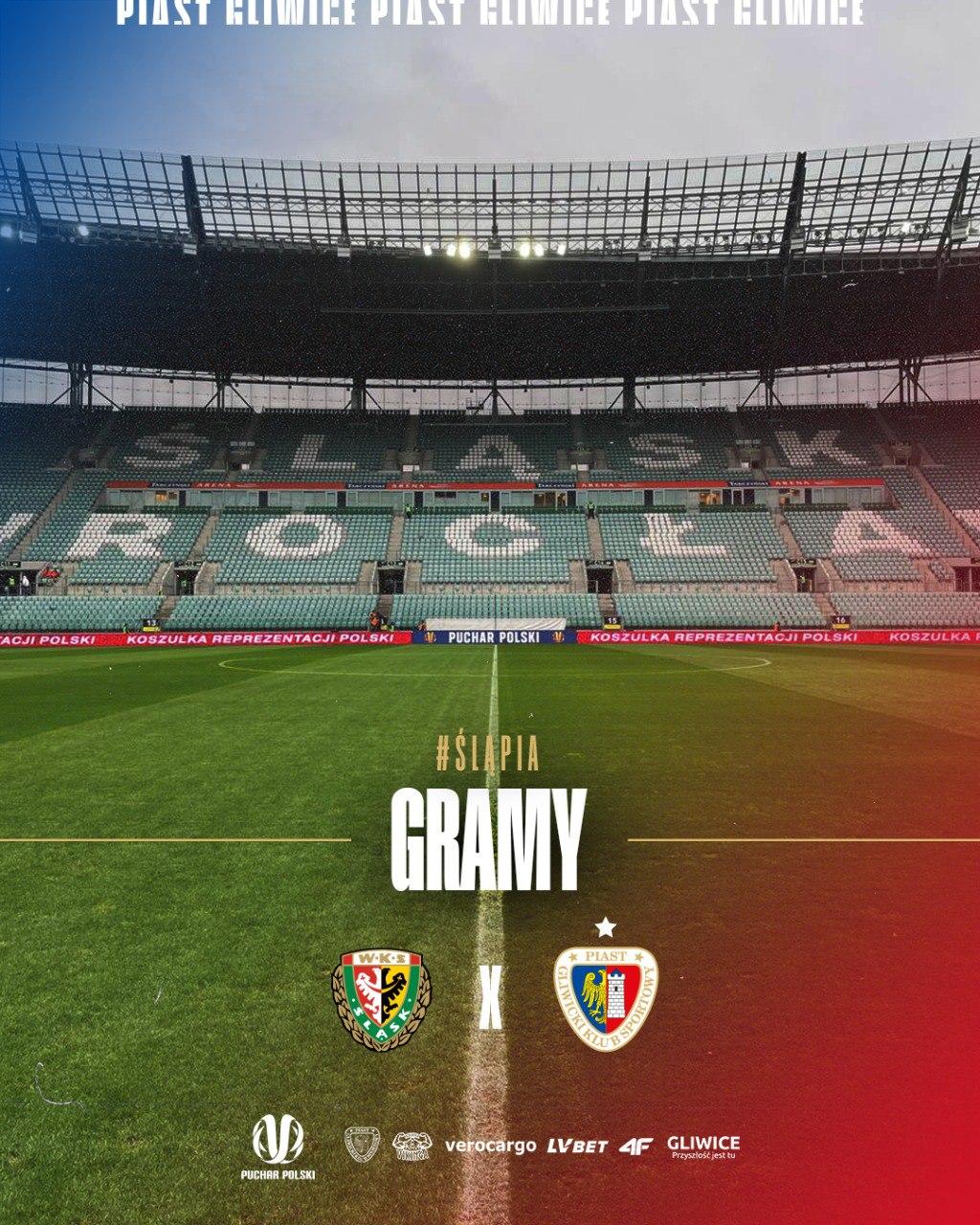 Śląsk Wrocław - Piast Gliwice 1:1, k. 7-8, 03.12.2024