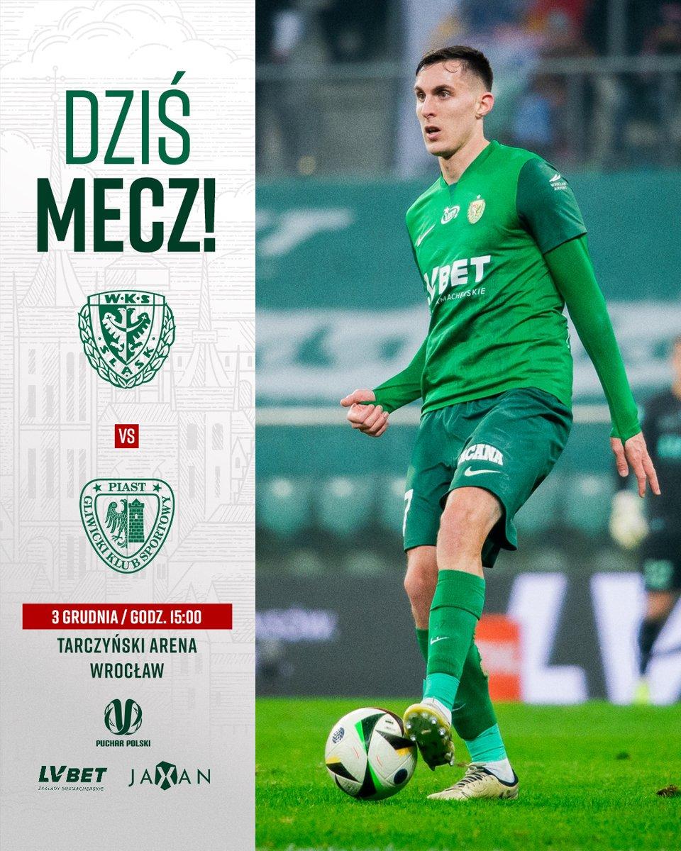 Śląsk Wrocław - Piast Gliwice 1:1, k. 7-8, 03.12.2024