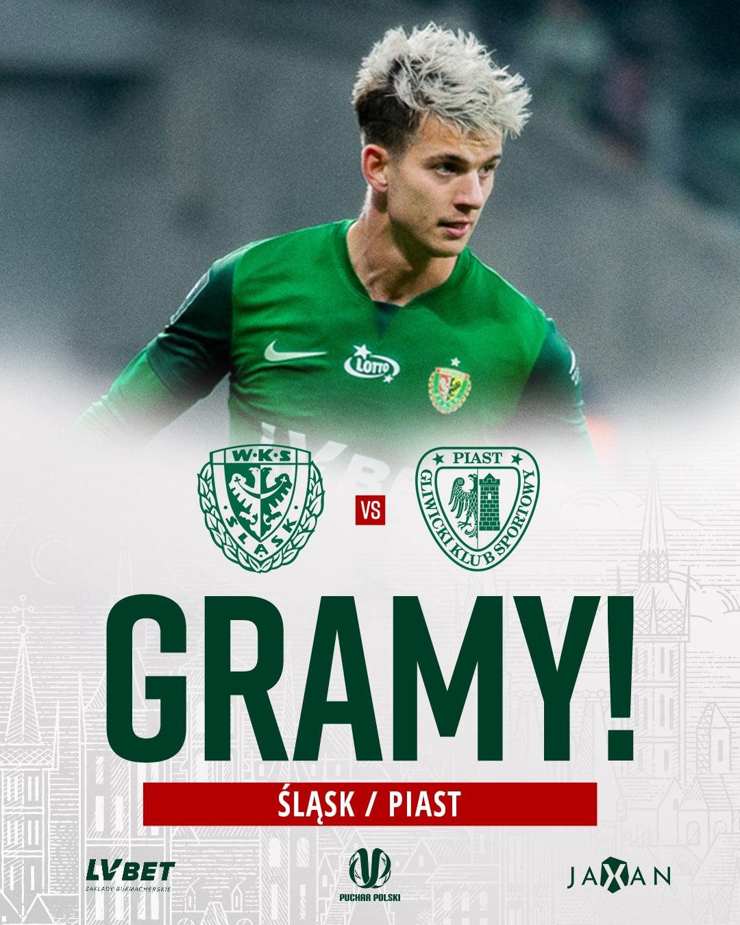 Śląsk Wrocław - Piast Gliwice 1:1, k. 7-8, 03.12.2024
