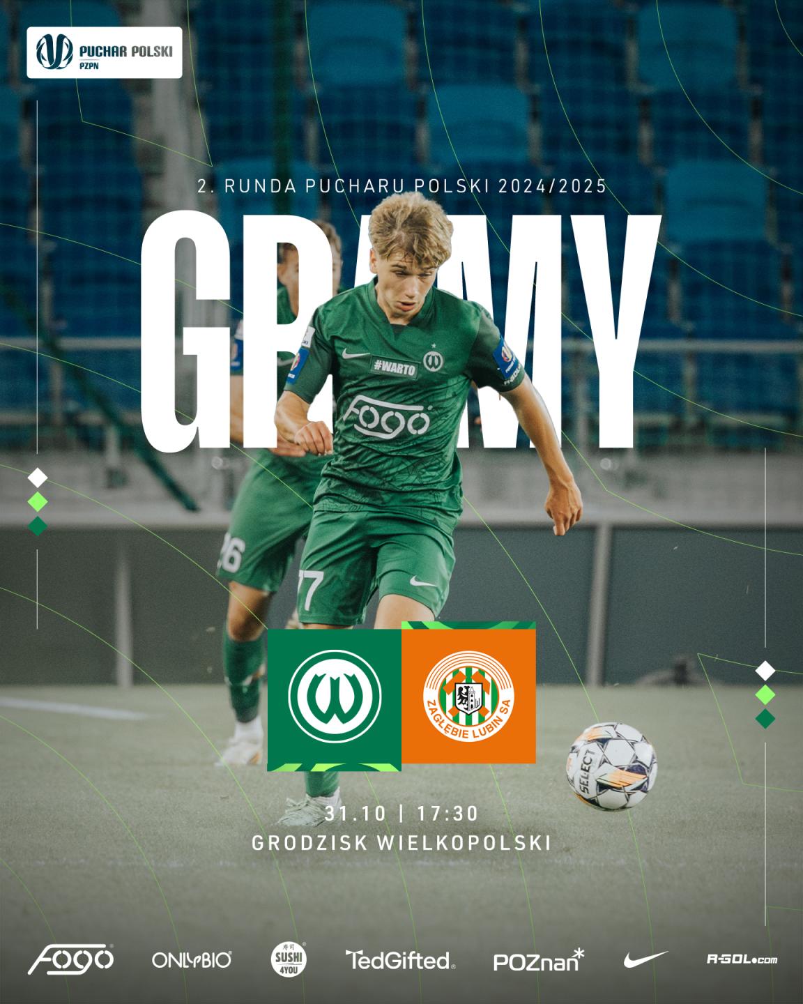 Warta Poznań - Zagłębie Lubin 0:3 (31.10.2024)