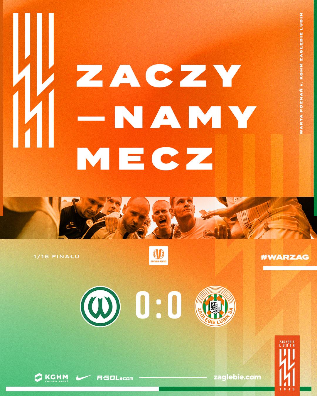 Warta Poznań - Zagłębie Lubin 0:3 (31.10.2024)