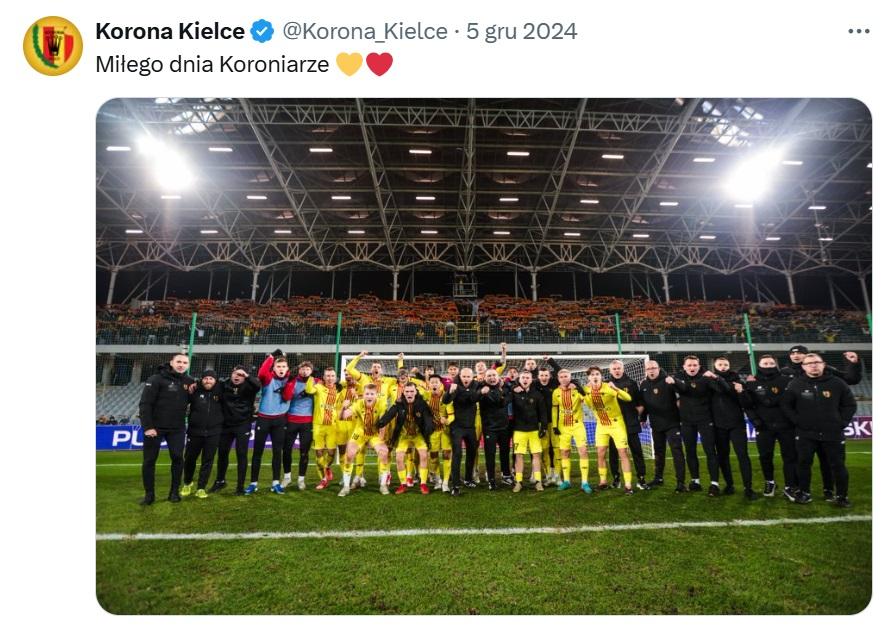 Korona Kielce - Widzew Łódź 1:0, 04.12.2024