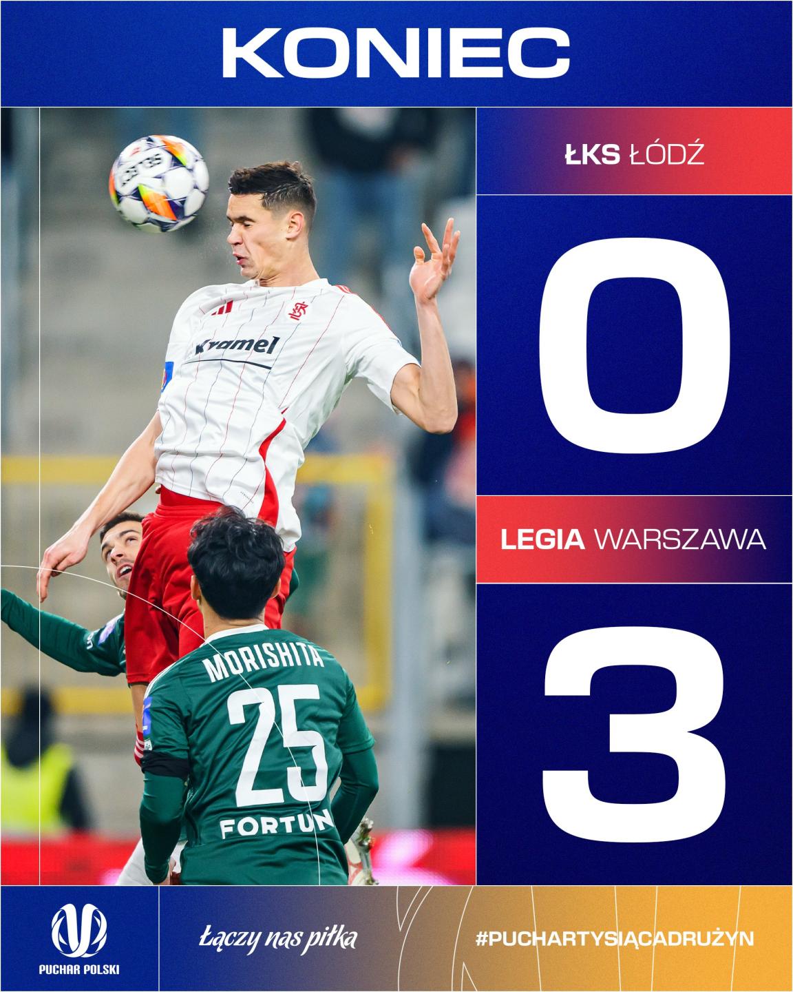 ŁKS Łódź - Legia Warszawa 0:3, 05.12.2024