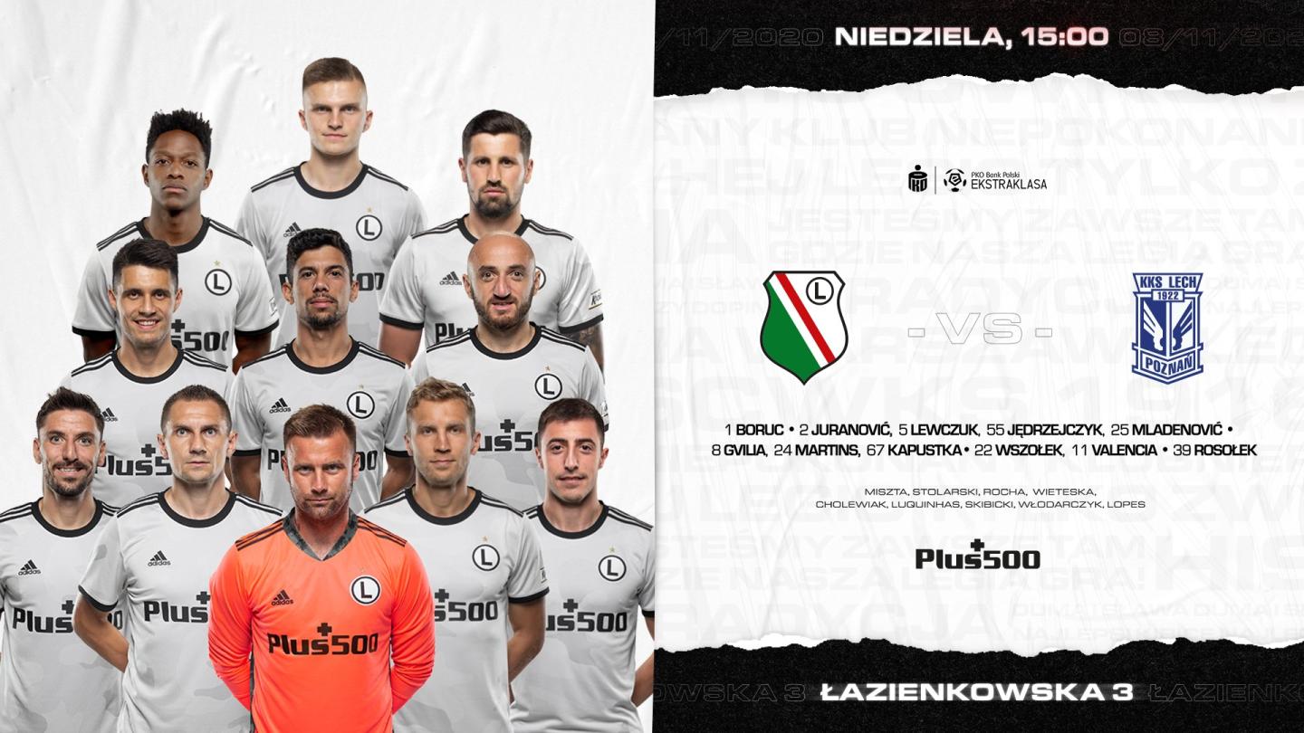 Legia Warszawa - Lech Poznań 2:1, 08.11.2020