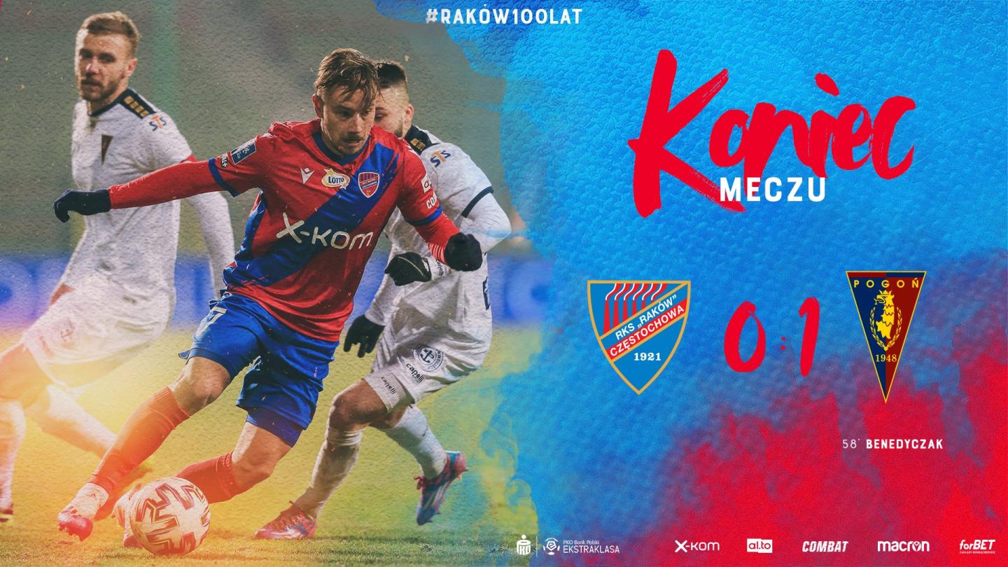 Raków Częstochowa - Pogoń Szczecin 0:1, 29.01.2021