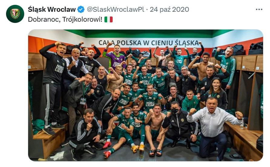 Śląsk Wrocław - Jagiellonia Białystok 1:0, 24.10.2020