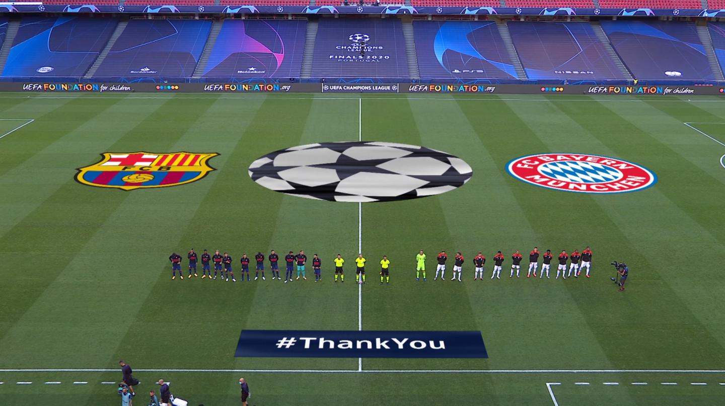 FC Barcelona - Bayern Monachium 2:8 (14.08.2020)