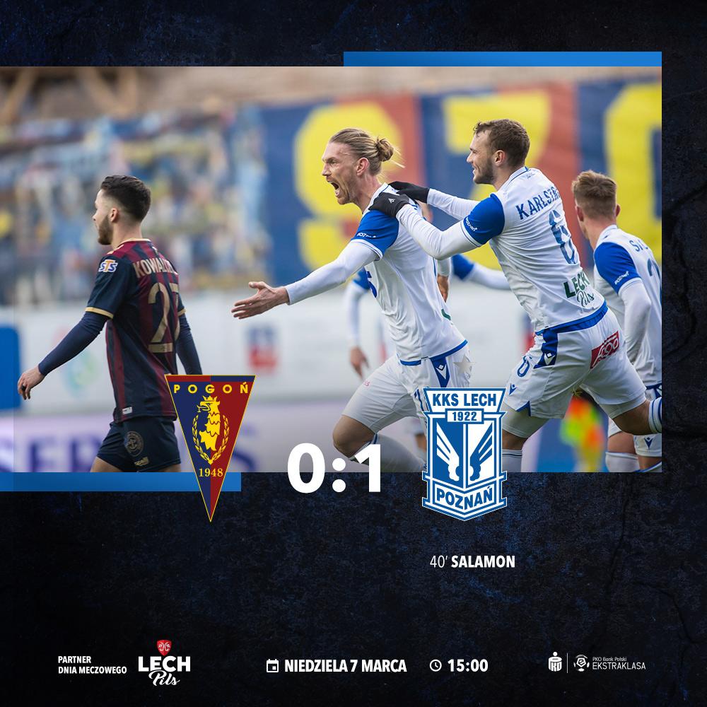 Pogoń Szczecin - Lech Poznań 0:1, 07.03.2021