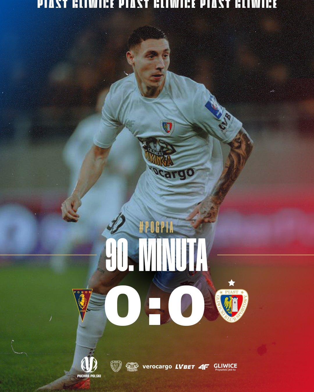 Pogoń Szczecin - Piast Gliwice 2:0 pd., 26.02.2025