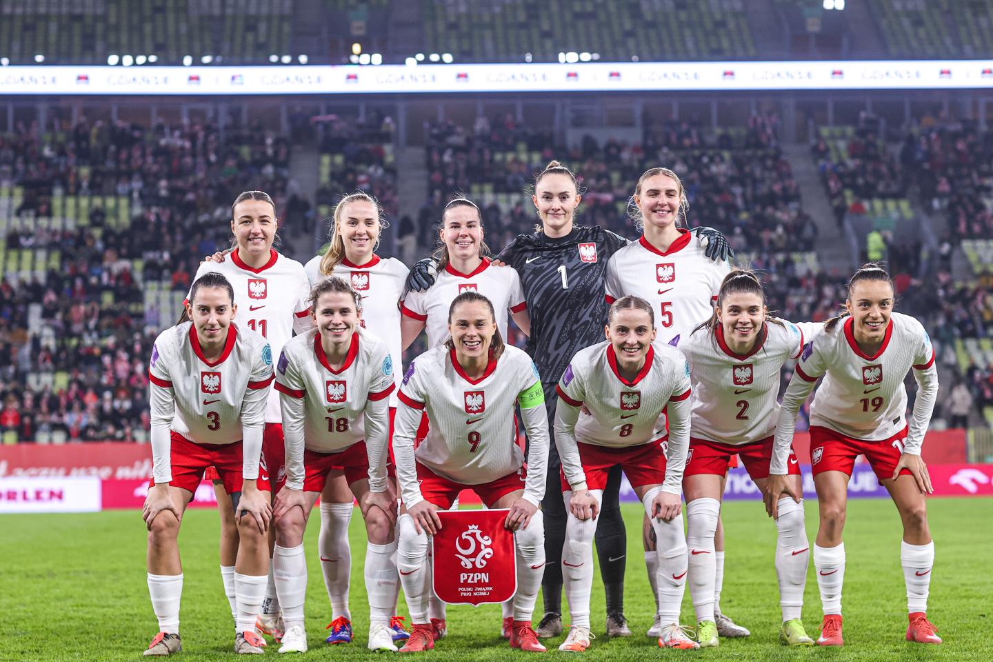 Polska - Irlandia Północna 2:0 kobiety (21.02.2025)