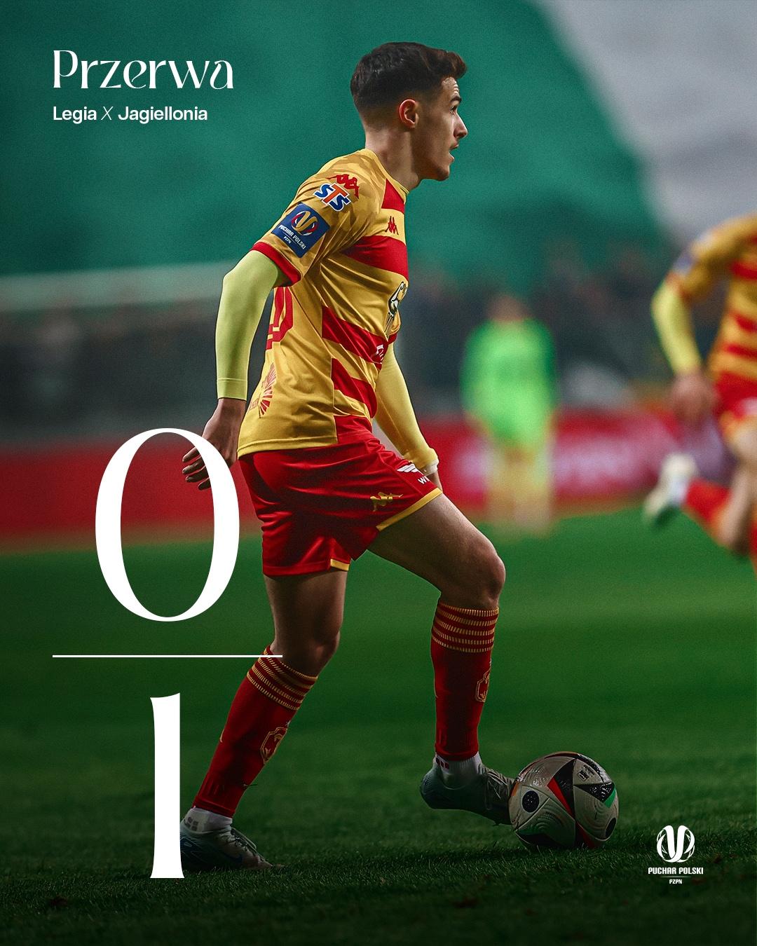 Legia Warszawa - Jagiellonia Białystok 3:1, 26.02.2025