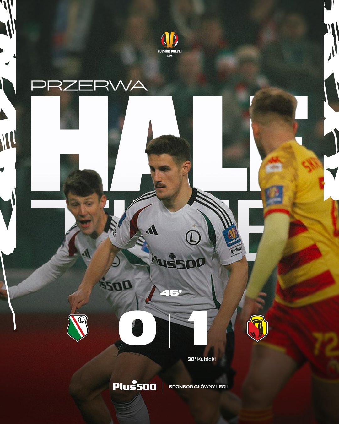 Legia Warszawa - Jagiellonia Białystok 3:1, 26.02.2025