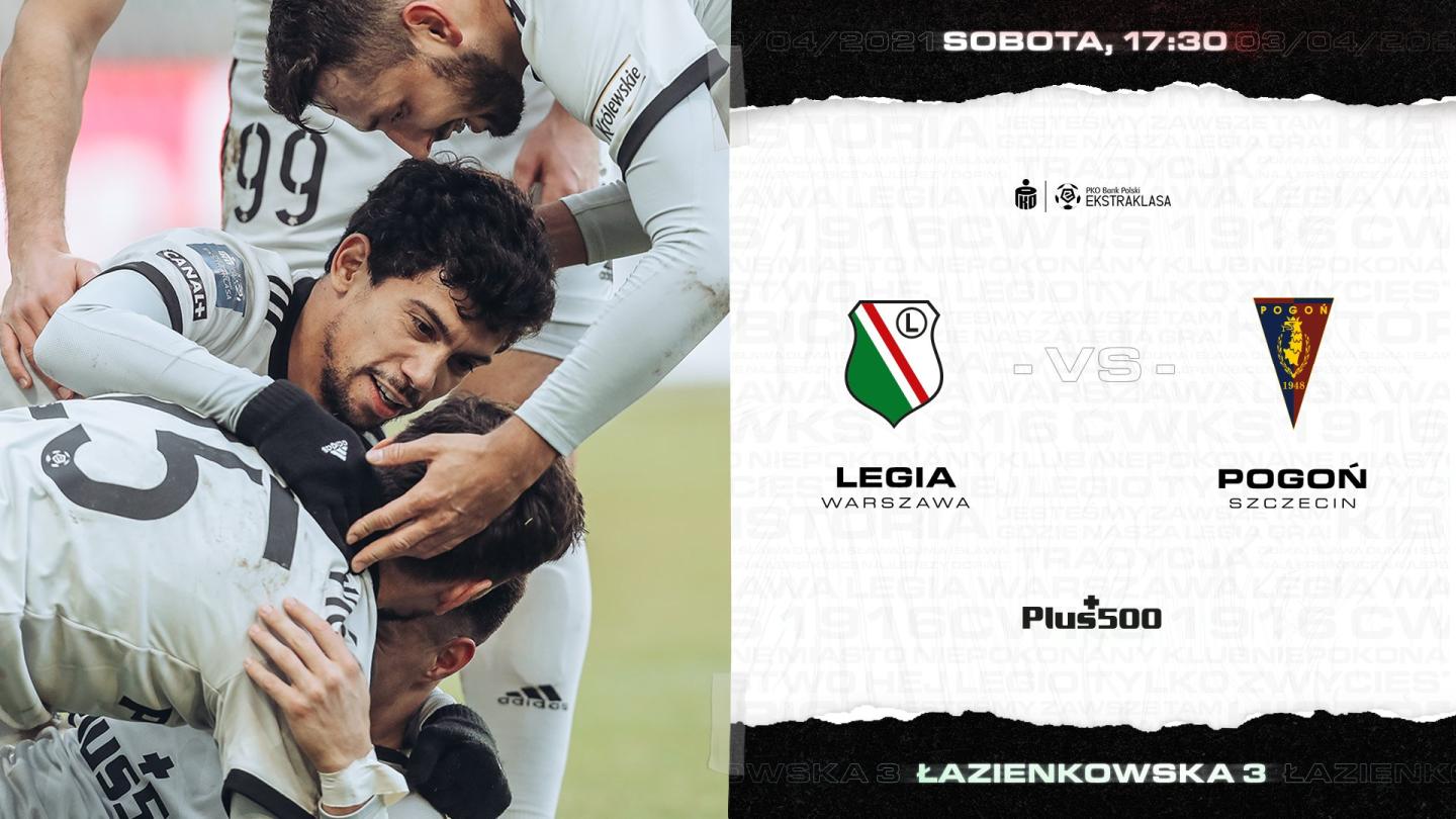 Legia Warszawa - Pogoń Szczecin 4:2, 03.04.2021
