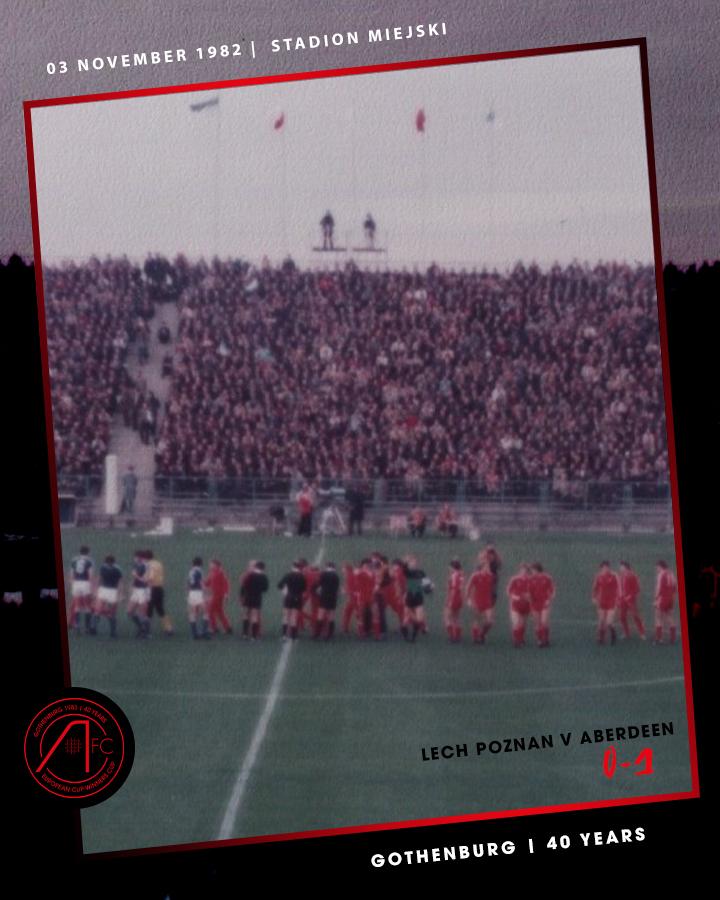 Lech Poznań - Aberdeen FC 0:1 (03.11.1982)