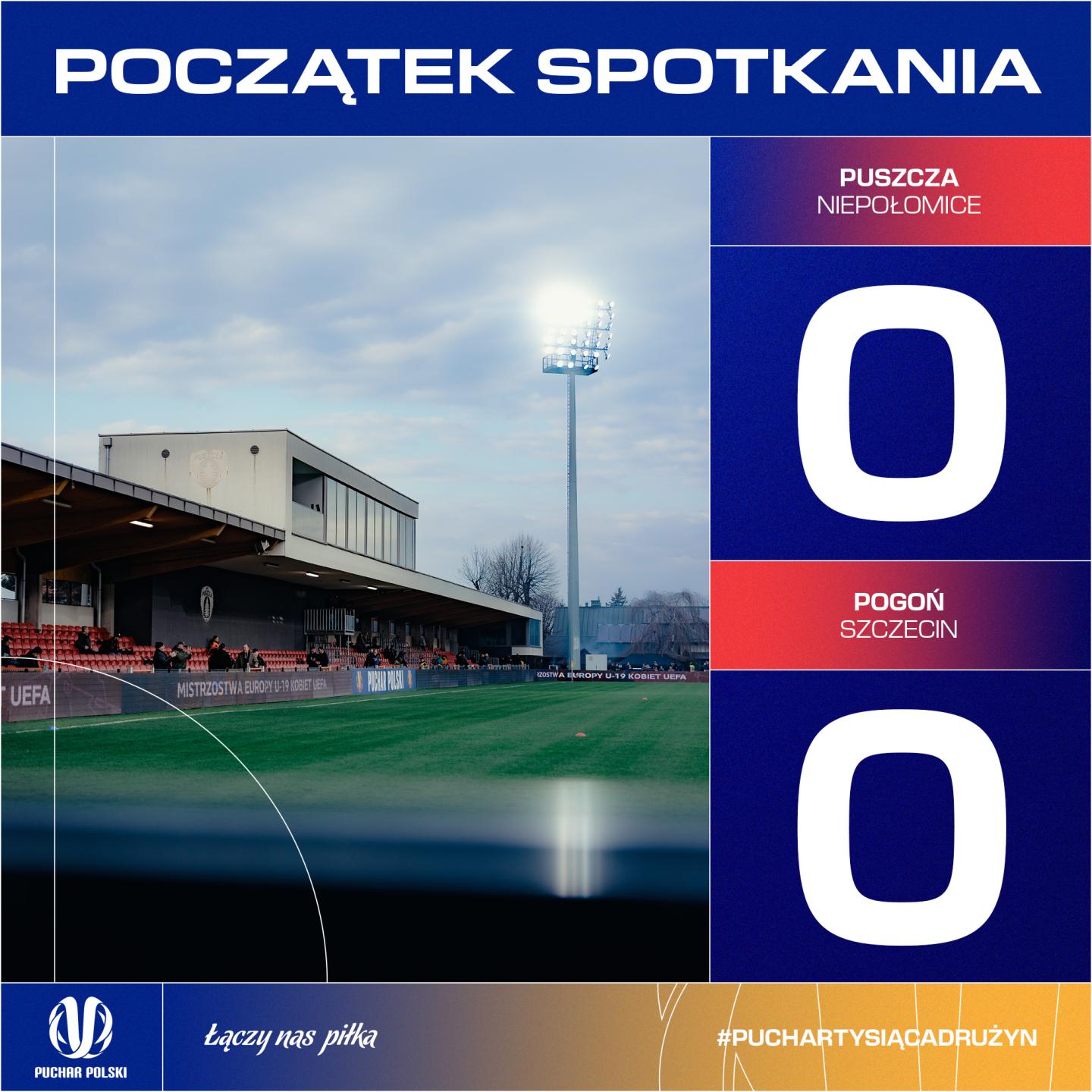 Puszcza Niepołomice - Pogoń Szczecin 0:3, 01.04.2025