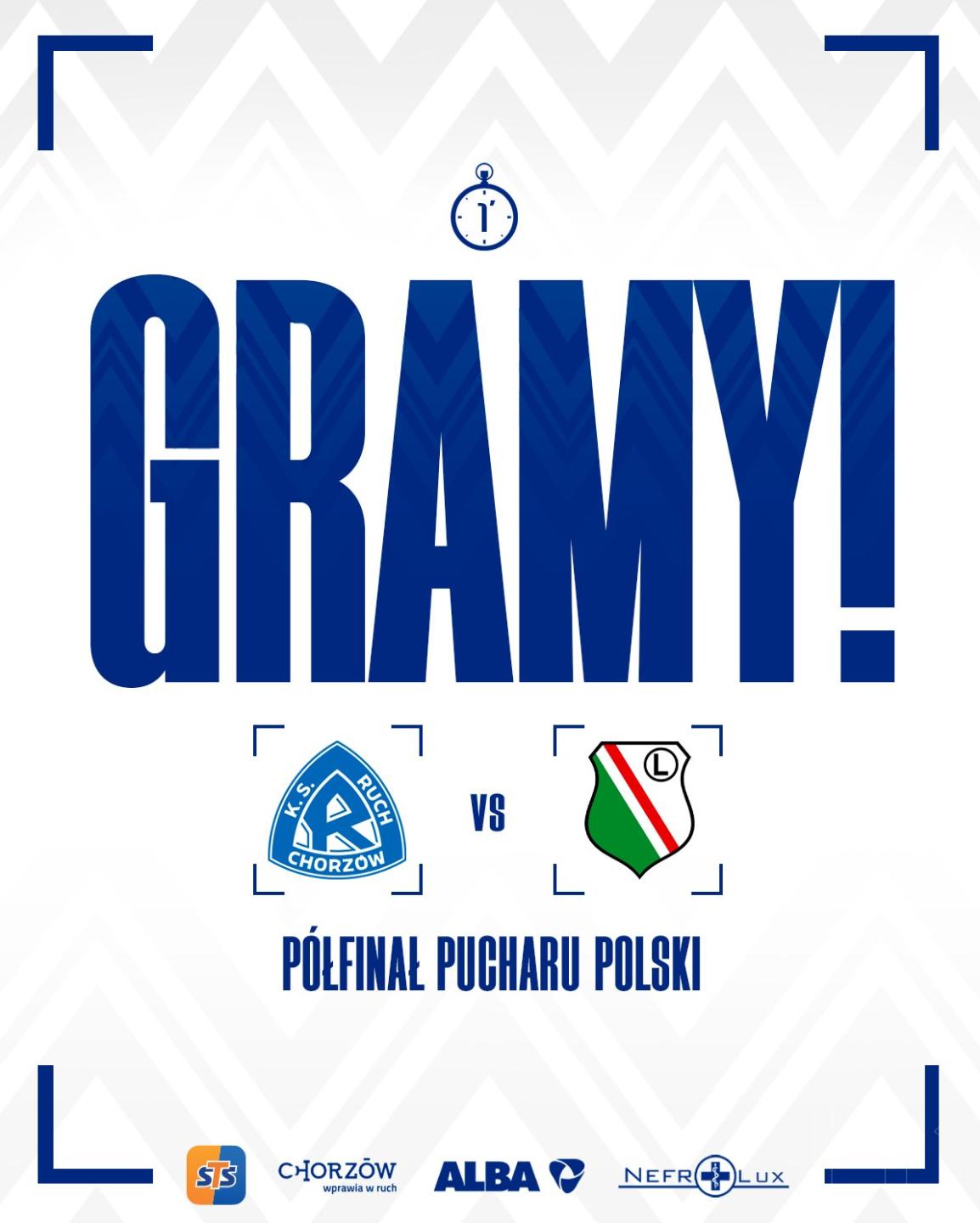 Ruch Chorzów - Legia Warszawa 0:5, 02.04.2025