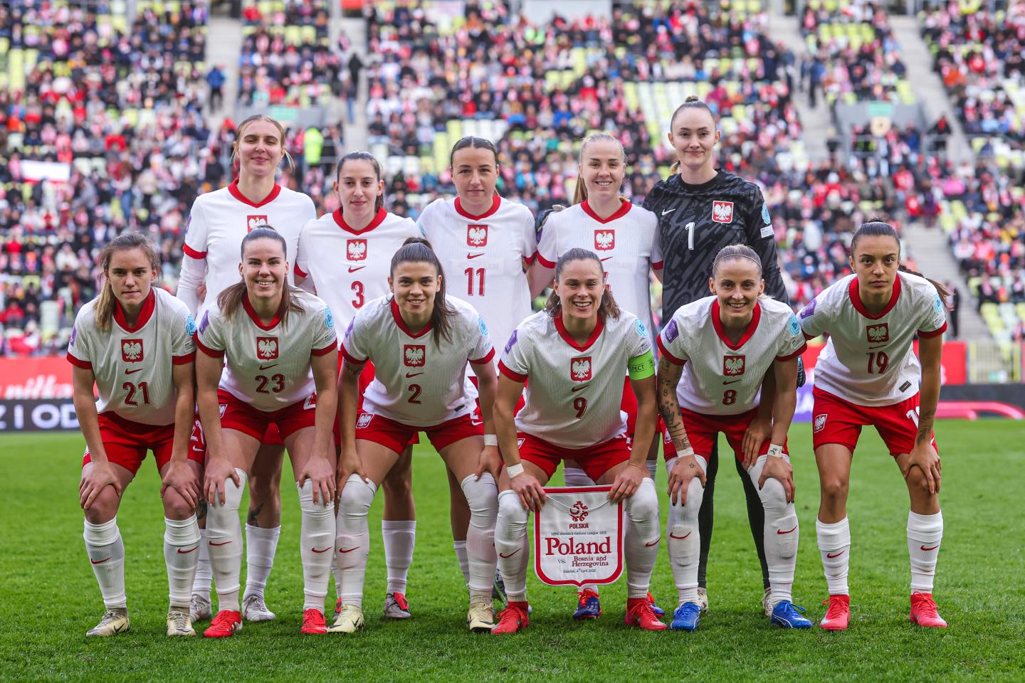 Polska - Bośnia i Hercegowina 5:1 kobiety (04.04.2025)