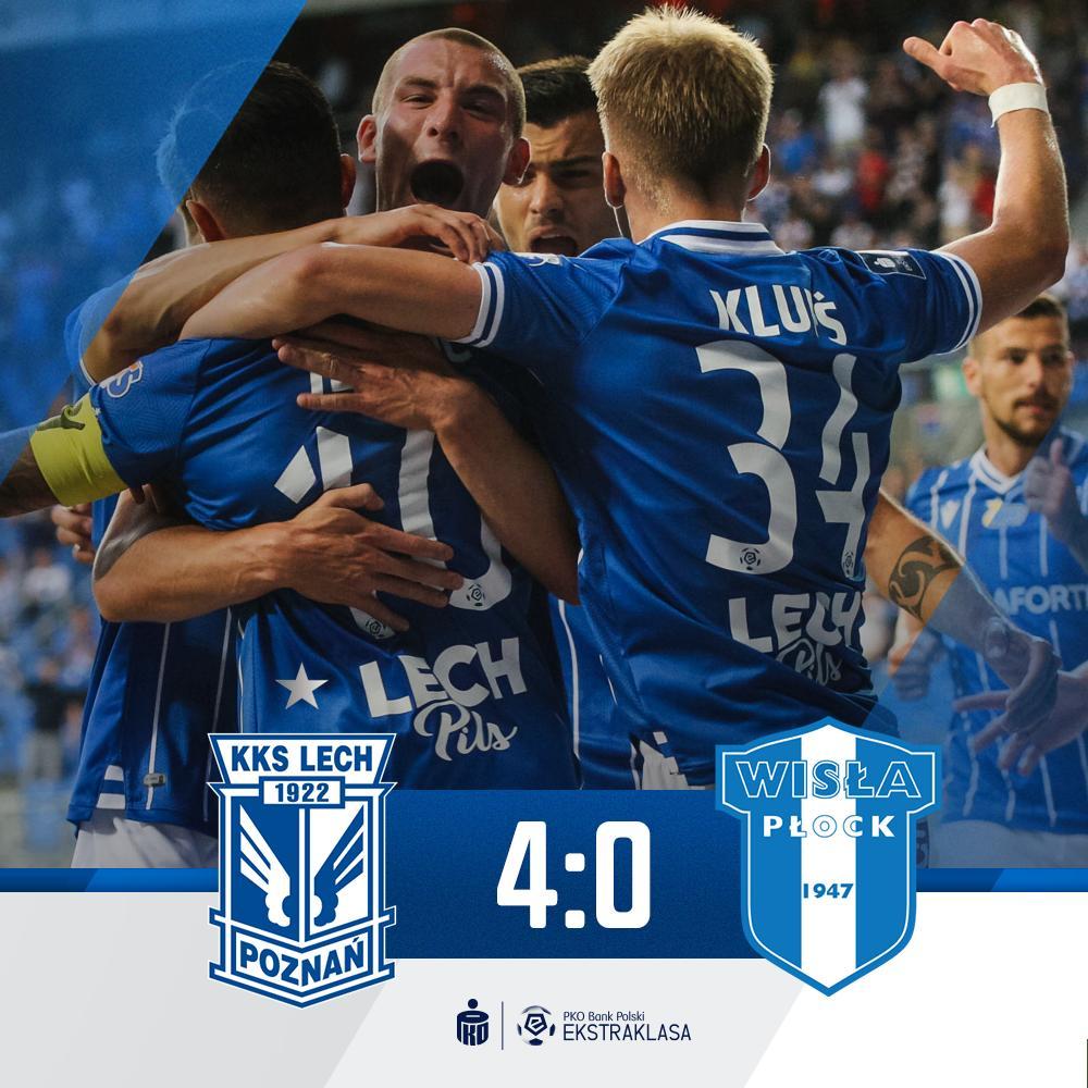Lech Poznań - Wisła Płock 4:0, 26.07.2019