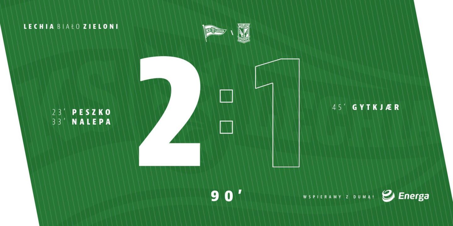 Lechia Gdańsk - Lech Poznań 2:1, 14.09.2019