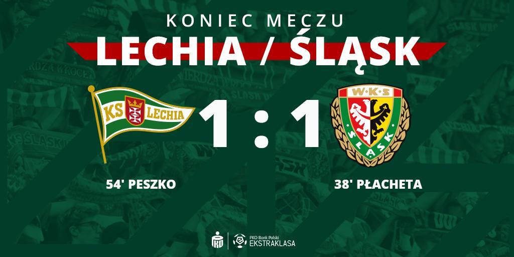 Lechia Gdańsk - Śląsk Wrocław 1:1, 24.08.2019