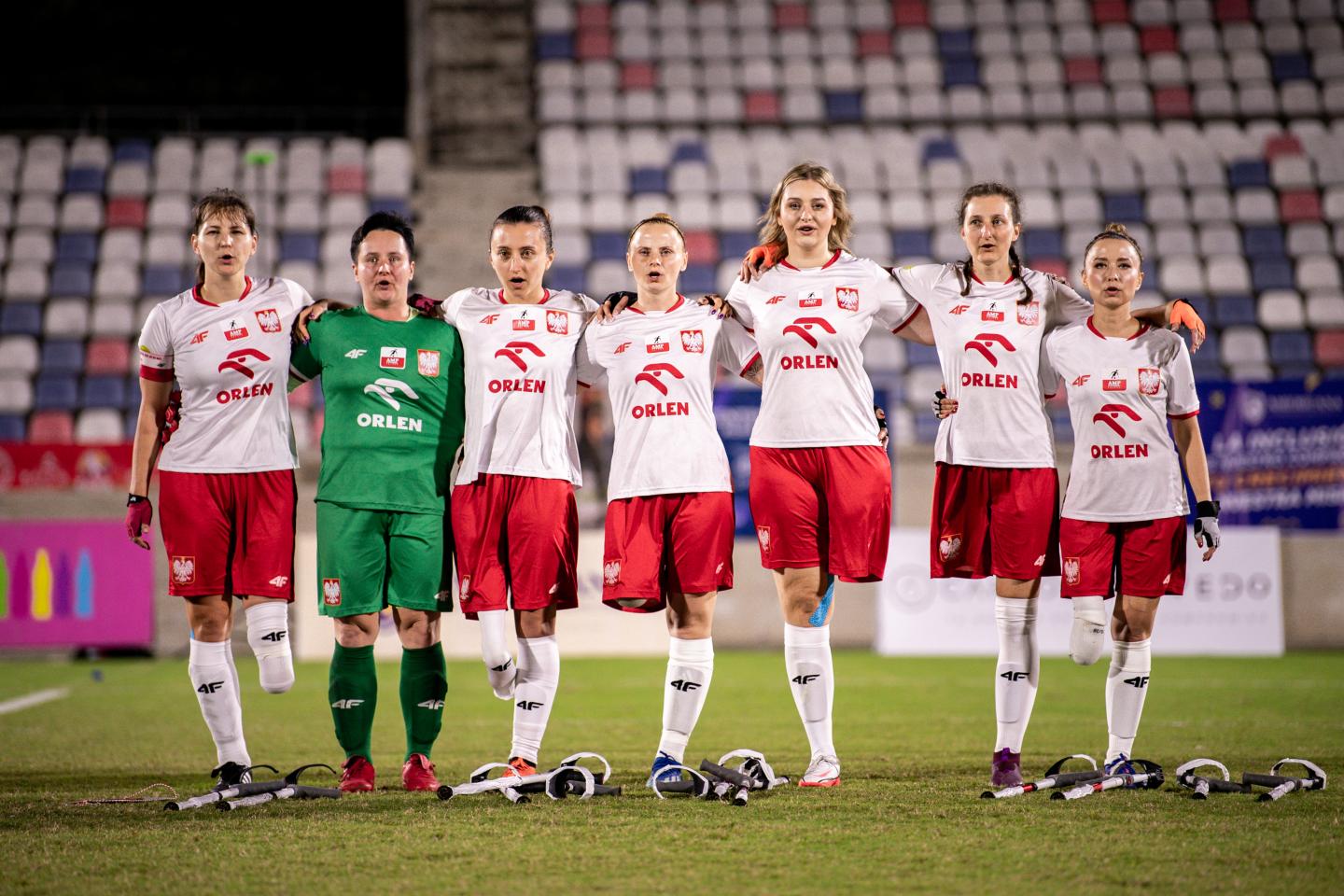 Kolumbia - Polska 1:0 ampfutbol kobiet (04.11.2024)