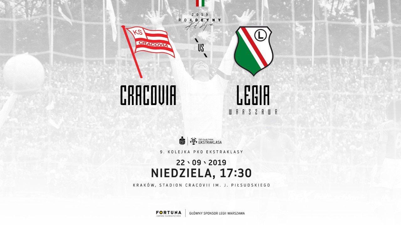 Cracovia - Legia Warszawa 1:2, 22.09.2019