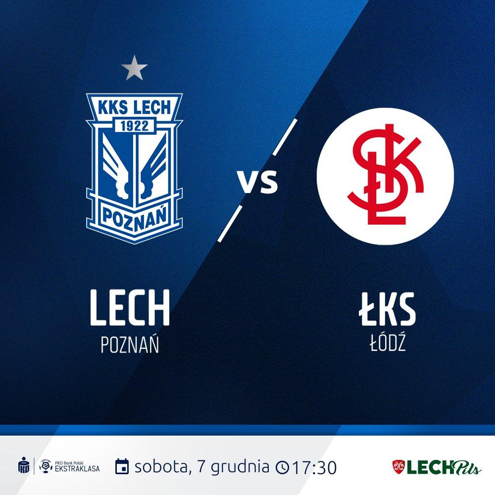 Lech Poznań - ŁKS Łódź 2:0, 07.12.2019