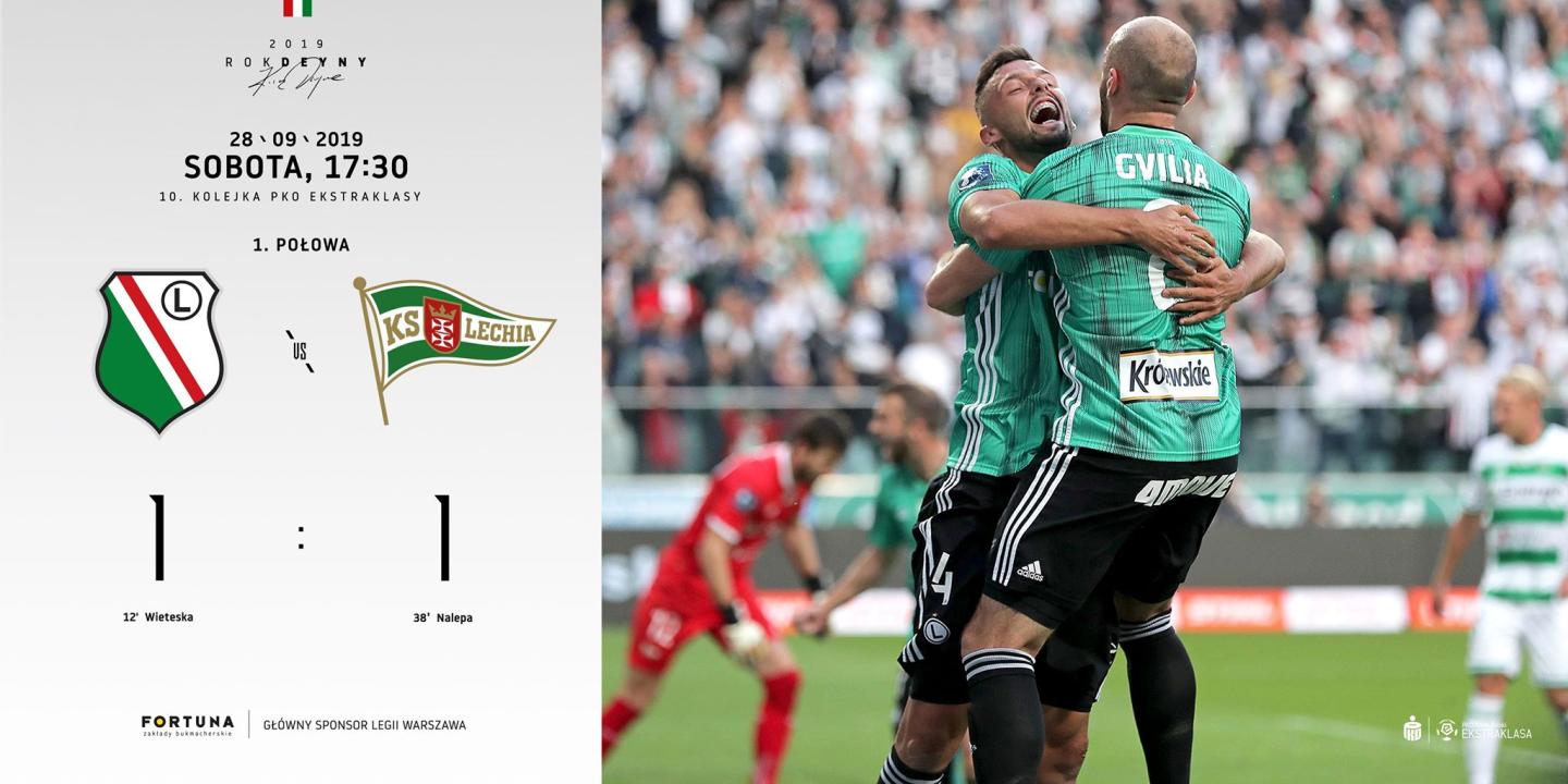 Legia Warszawa - Lechia Gdańsk 1:2, 28.09.2019
