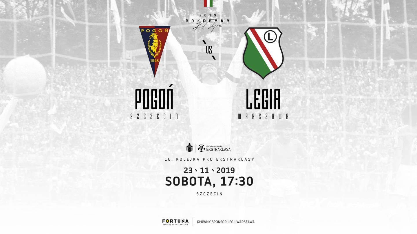 Pogoń Szczecin - Legia Warszawa 3:1, 23.11.2019