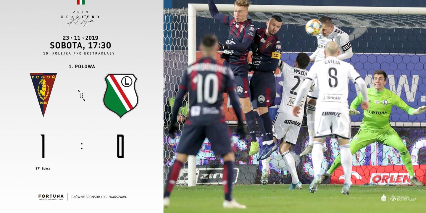 Pogoń Szczecin - Legia Warszawa 3:1, 23.11.2019